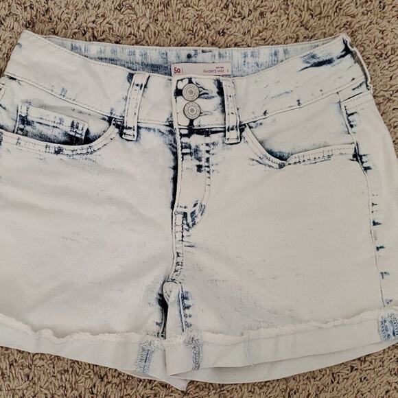 Kohls SO Light Low Rise Shorts For Girls - Picture 1 of 4